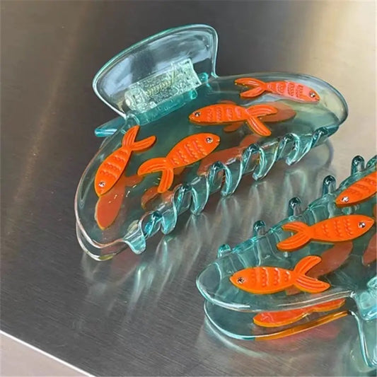 Lucky Goldfish Hairclip