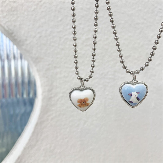 Sweater Heart Necklace