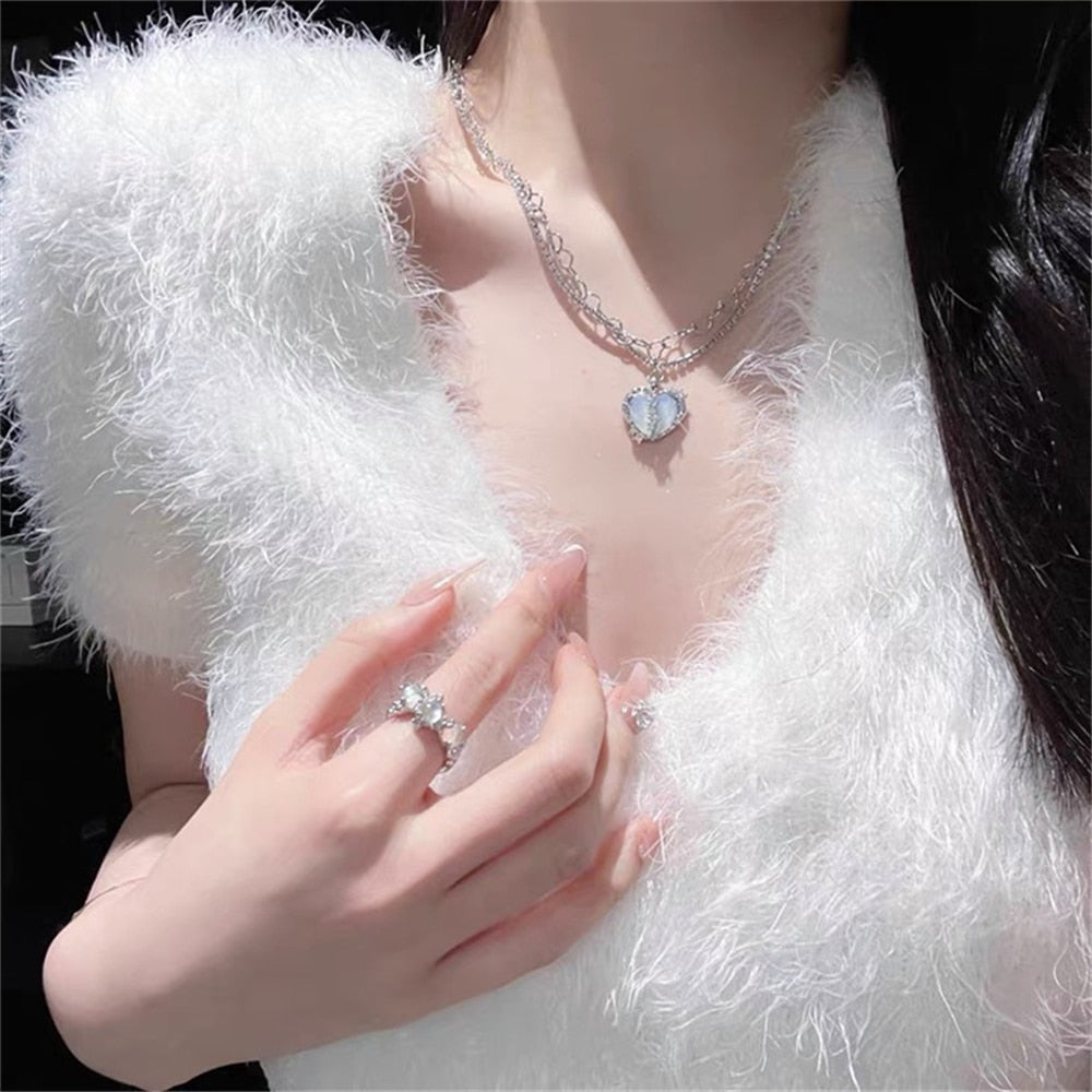 Crystal Heart Necklace