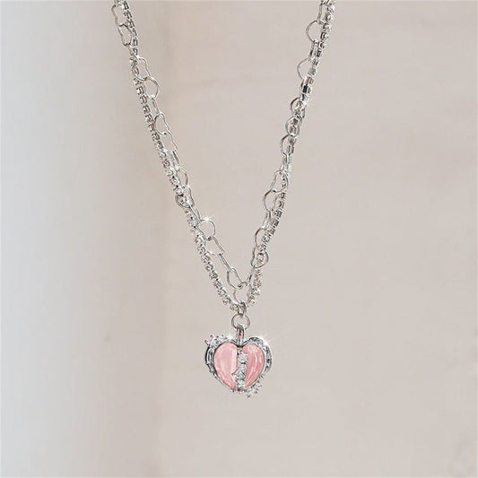 Crystal Heart Necklace