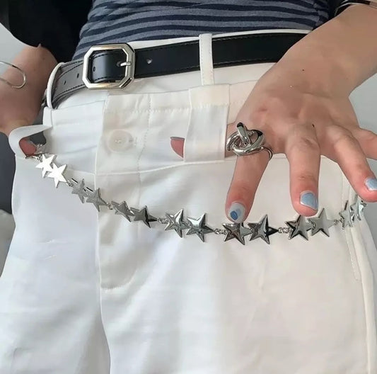 StarSpike Chain Belt