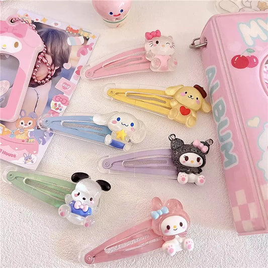 Kawaii Friends Hair Clips