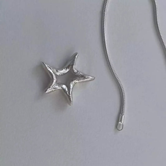 StarSpike Charm Necklace