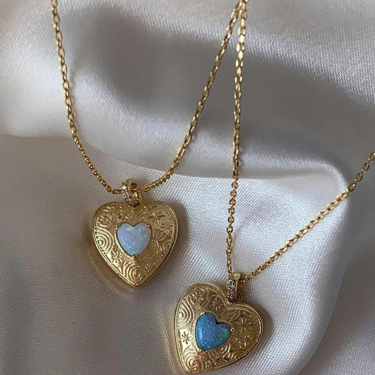 Golden Locket Necklace